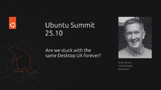 opening slide for desktop ux talk
