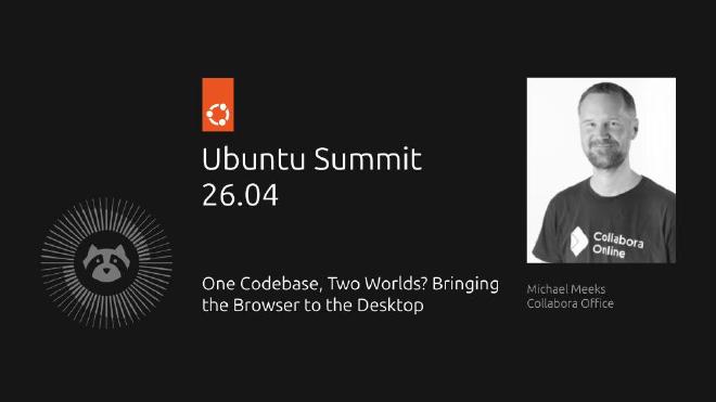 opening slide for one codebase two worlds talk